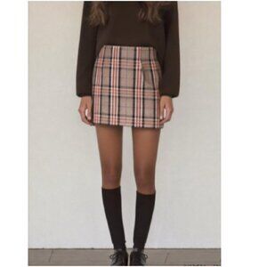 FOREVER 21 Plaid Tartan Mini Retro 90s Skirt Medium​